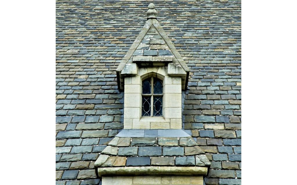 Fountains Abbey cottages roof after